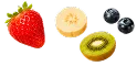 フルーツのトッピング
